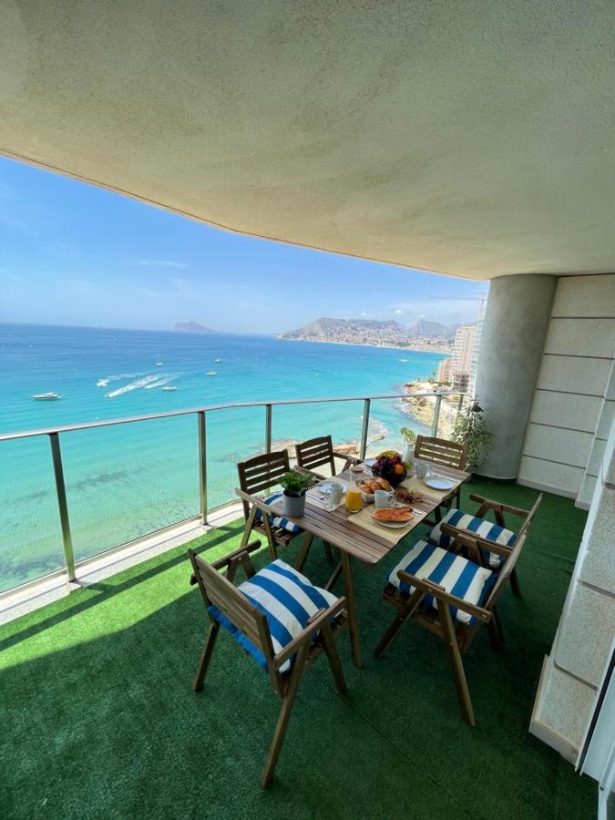Clp - Beach Front, Pool View And Parking Calpe Exterior foto