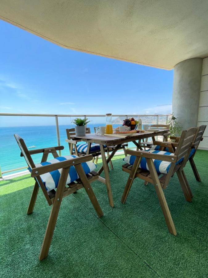 Clp - Beach Front, Pool View And Parking Calpe Exterior foto